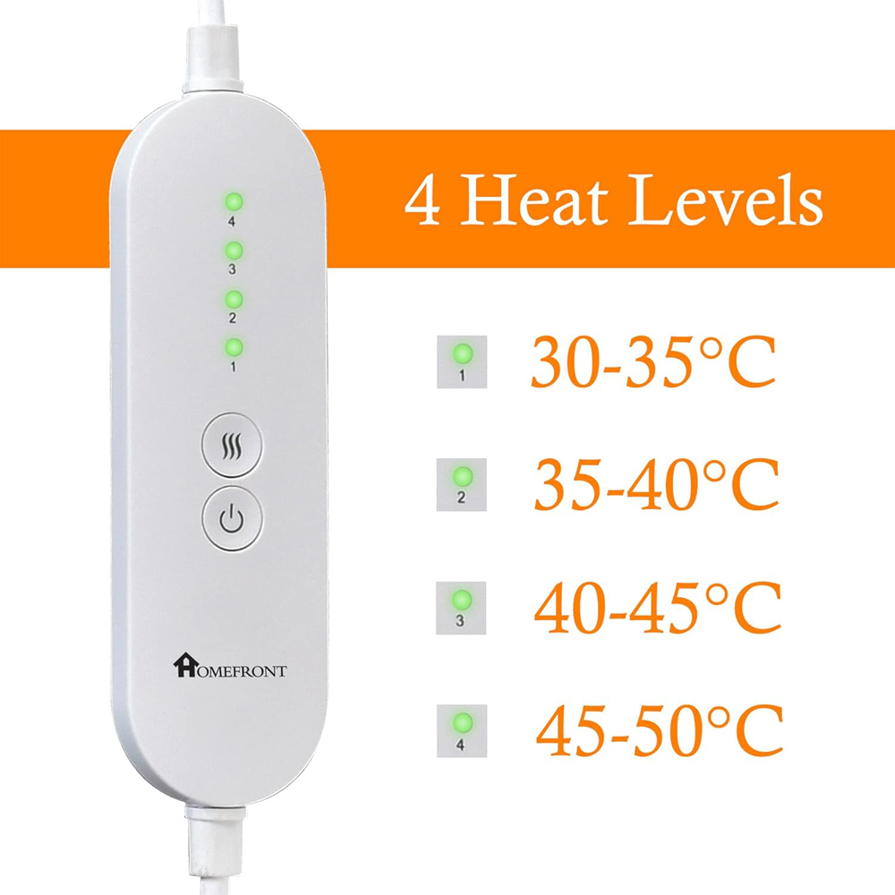 Homefront Grey Heated Foot Warmer 110W Image 2