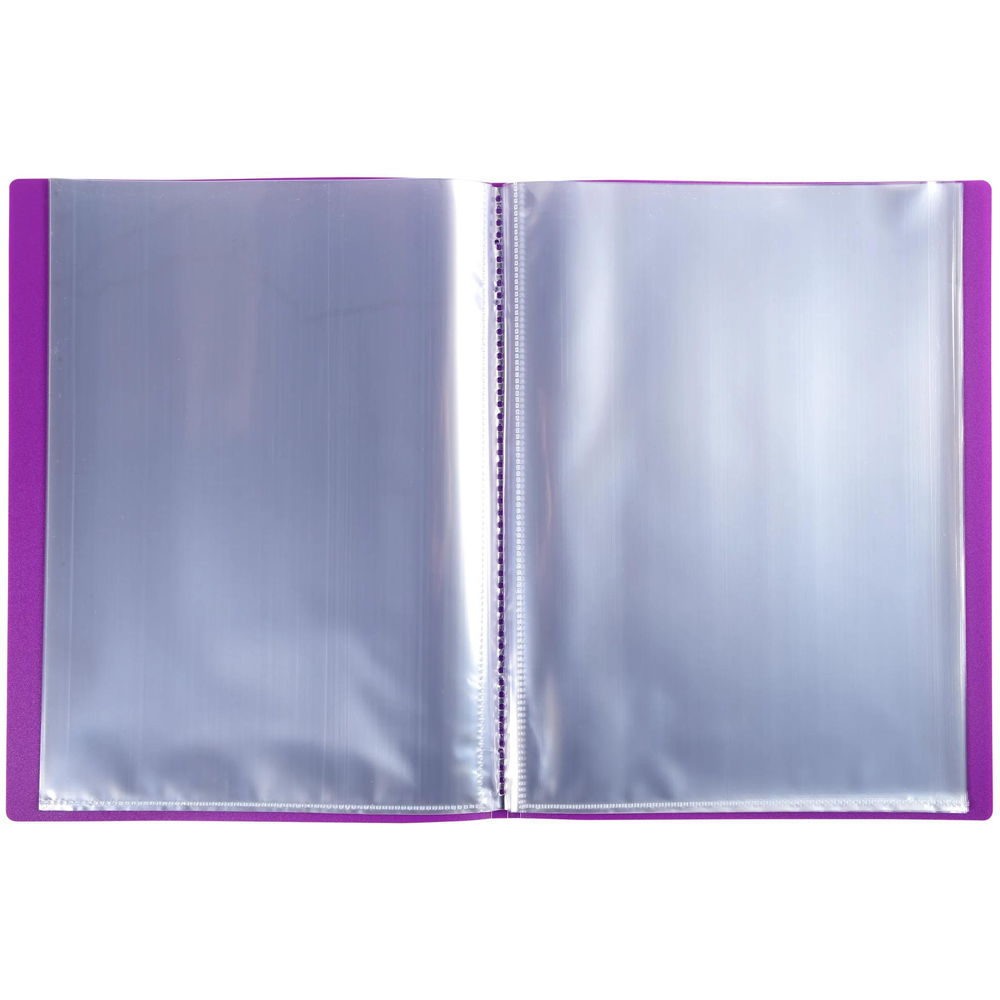 Exacompta OpaK A4 80 Pocket Multicolour Display Book 8 Pack Image 5