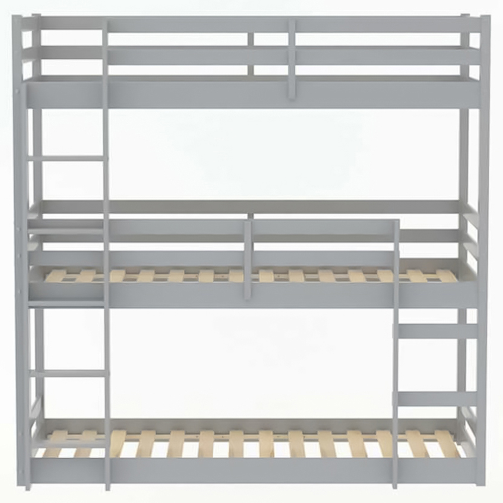 Tressa Grey Triple Bunk Bed Image 5