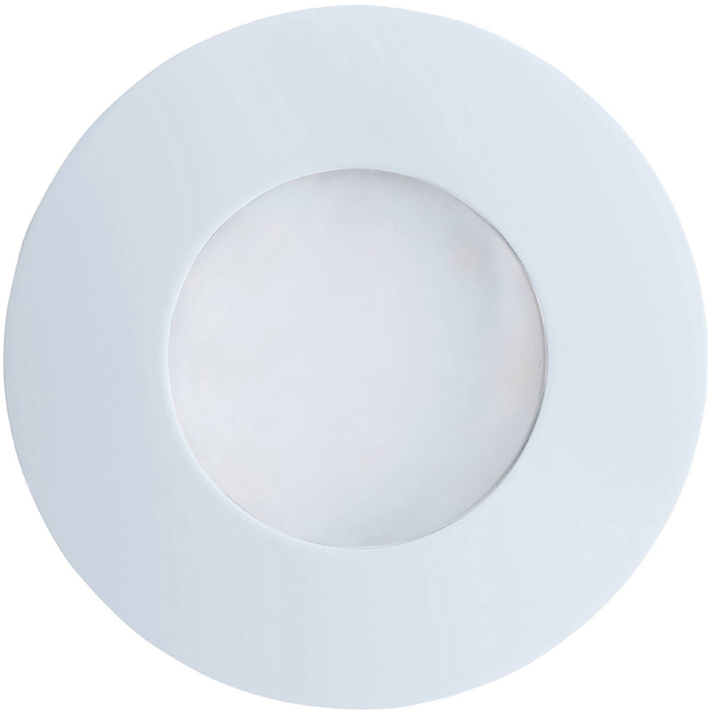 EGLO Margo Aluminium White Outdoor Recessed LED Light Image 1