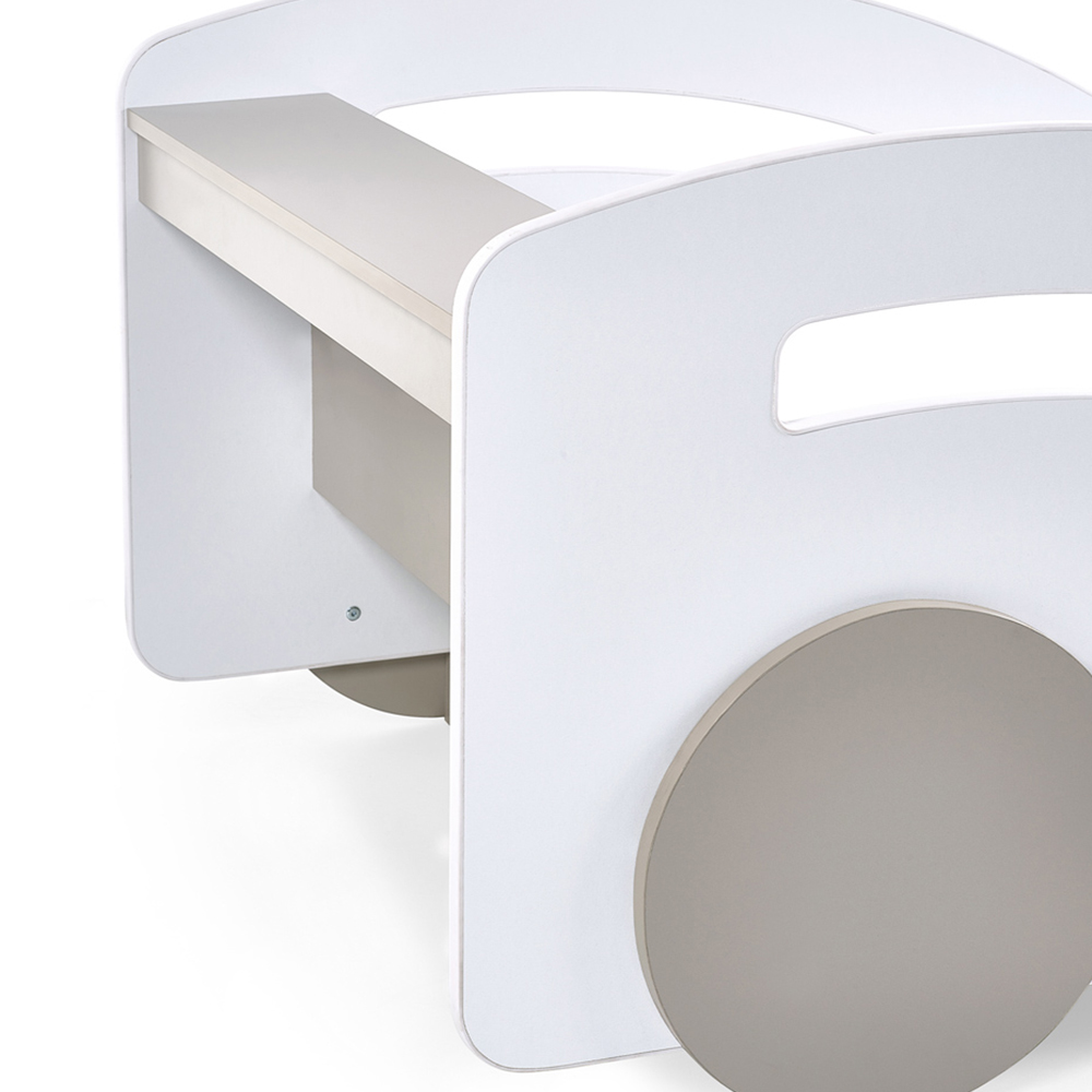 Julian Bowen Atlantis White Car Bed Image 5