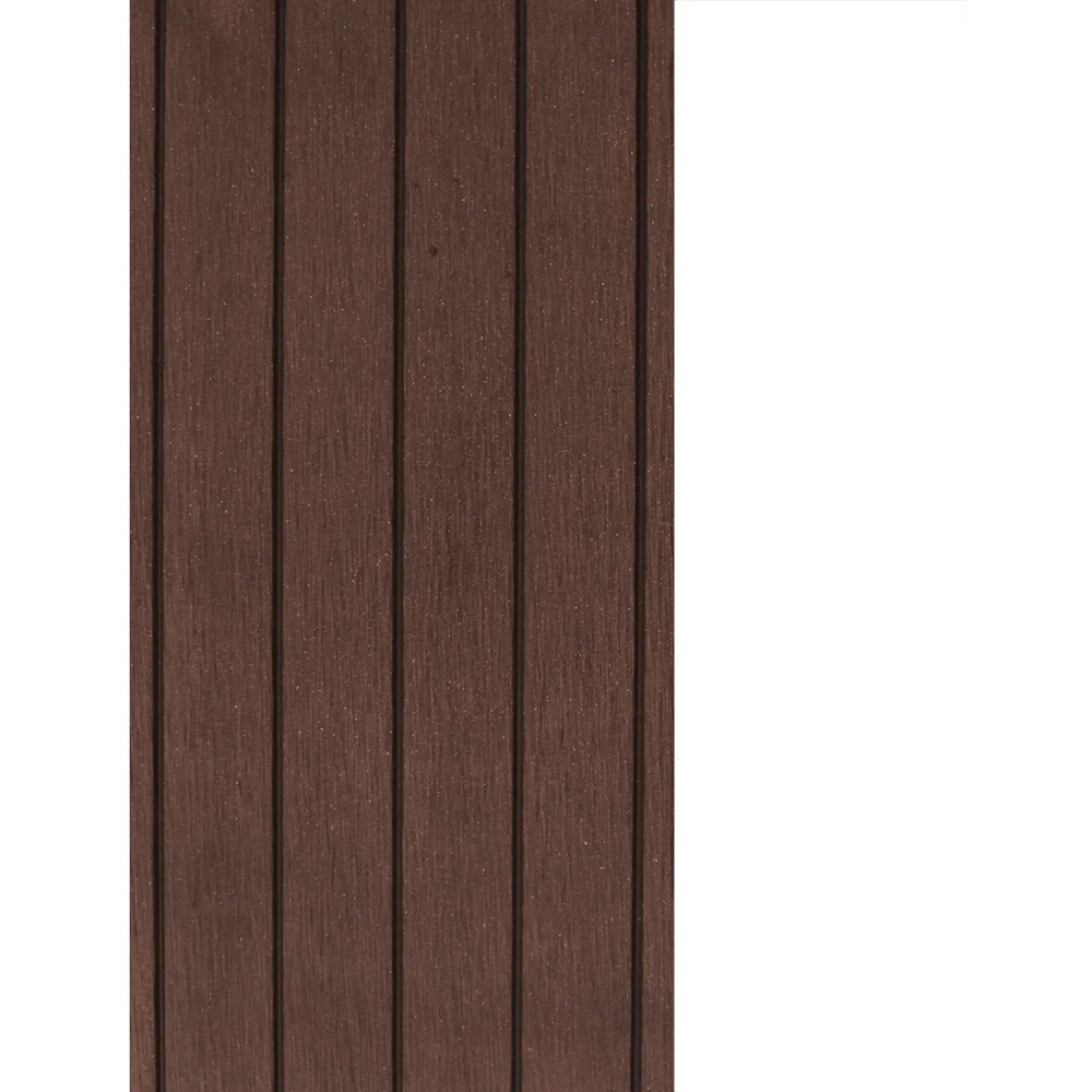 MonsterShop Conker Brown Composite Decking Board 7 Pack Image 3