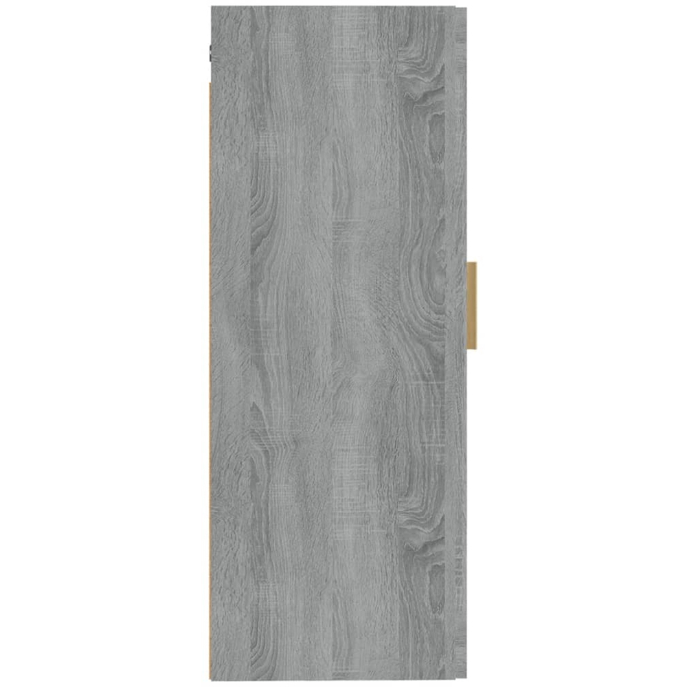 vidaXL Single Door Grey Sonoma Wall Cabinet Image 5
