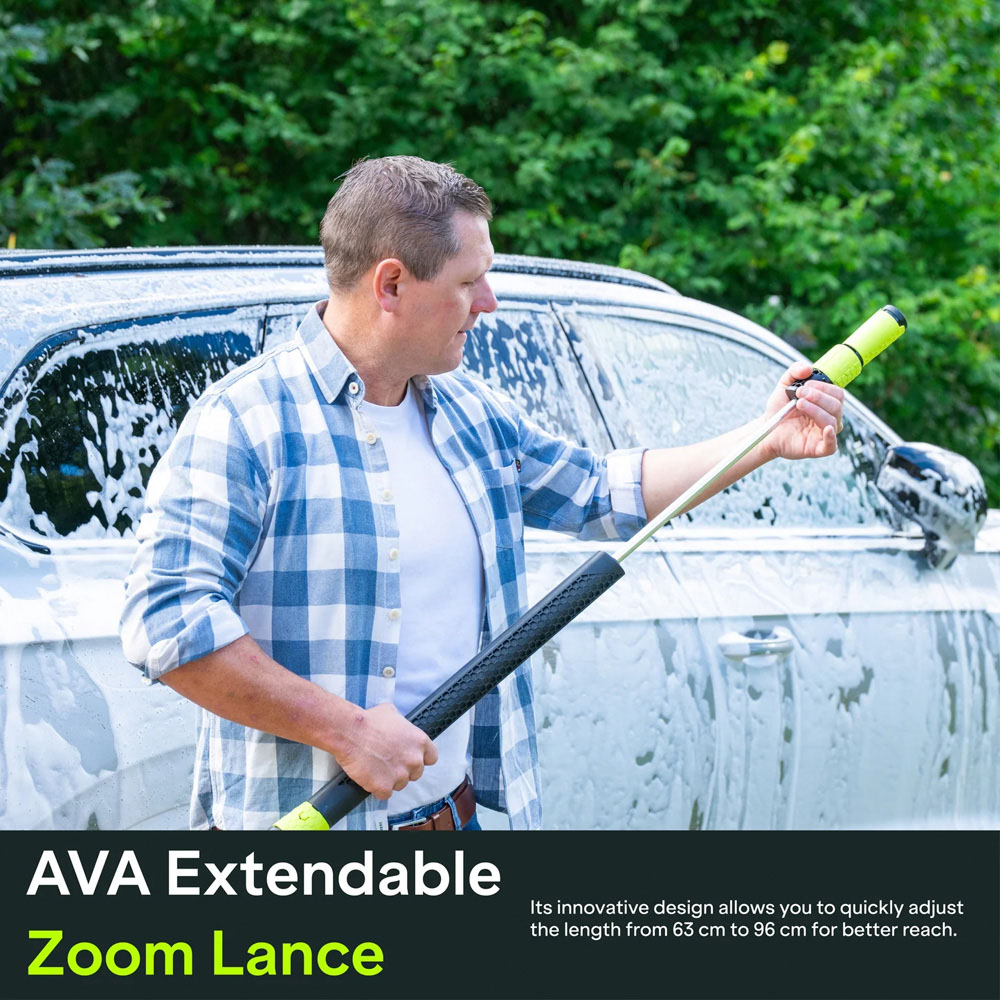 AVA Easy P50 AVEAP50XLM 130 Bar Corded X-Large Electric Pressure Washer Bundle Image 5