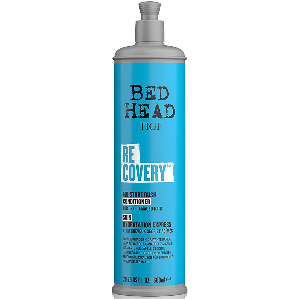 TIGI Bed Head Recovery Dry Hair Hydration Moisturising Conditioner 600ml 3 Pack Image 3