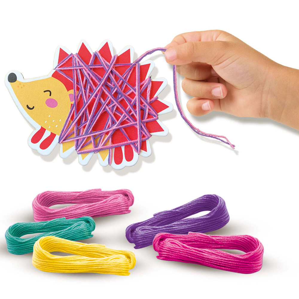 SES Creative Animal Chunky Yarn and Stickers Set Image 3