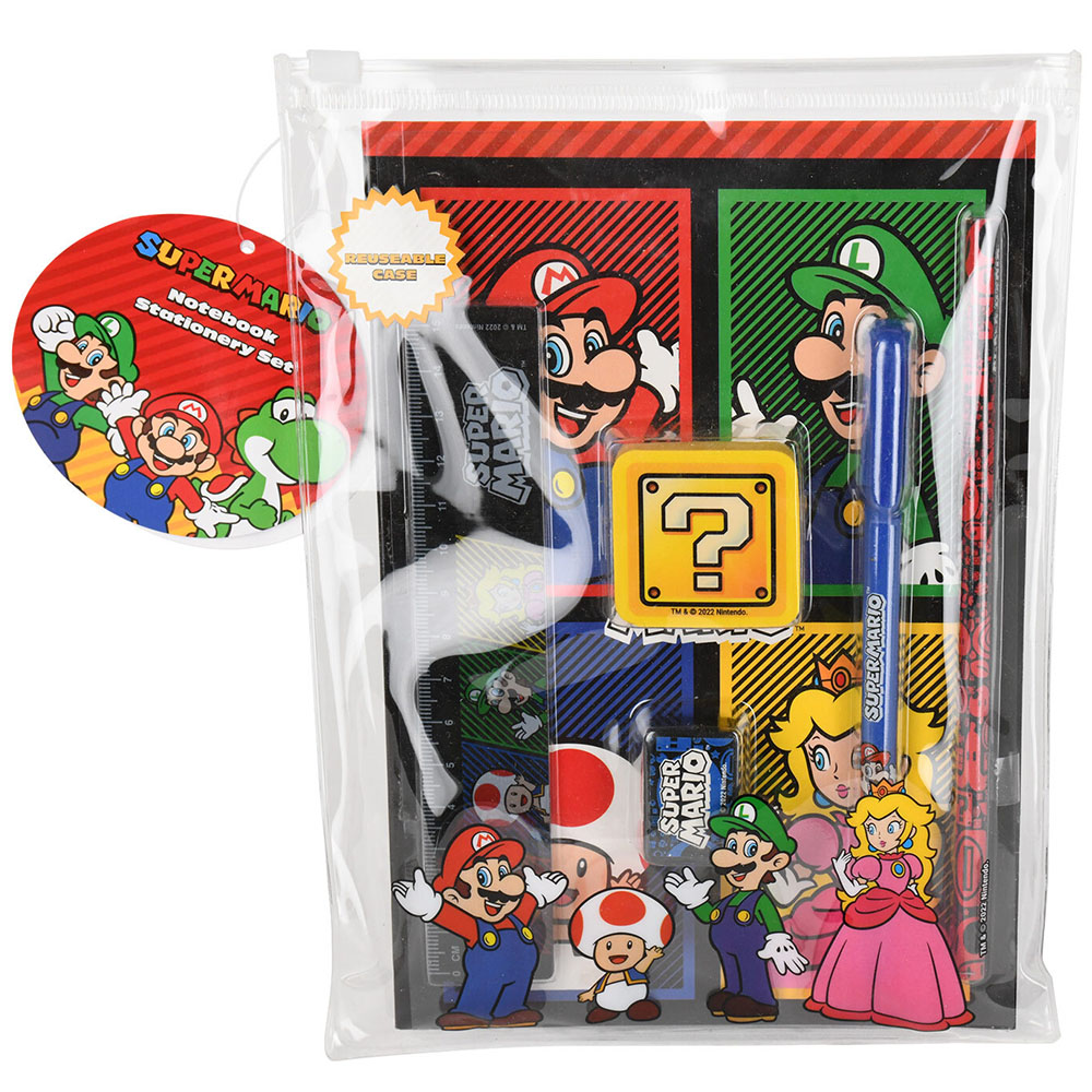 Nintendo Super Mario Stationery Set Image