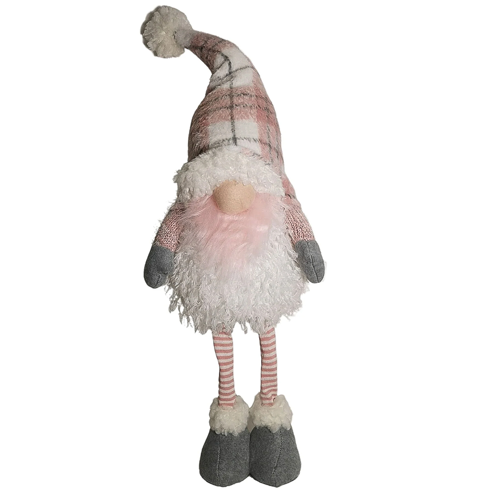 Samuel Alexander Light Up Pink Telescopic Legs Christmas Gonk Decoration Image 1