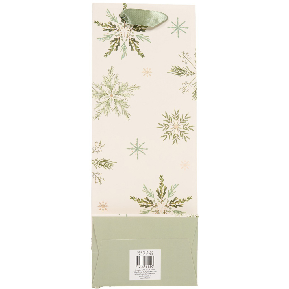 Scandi Snowflake Bottle Bag Image 2
