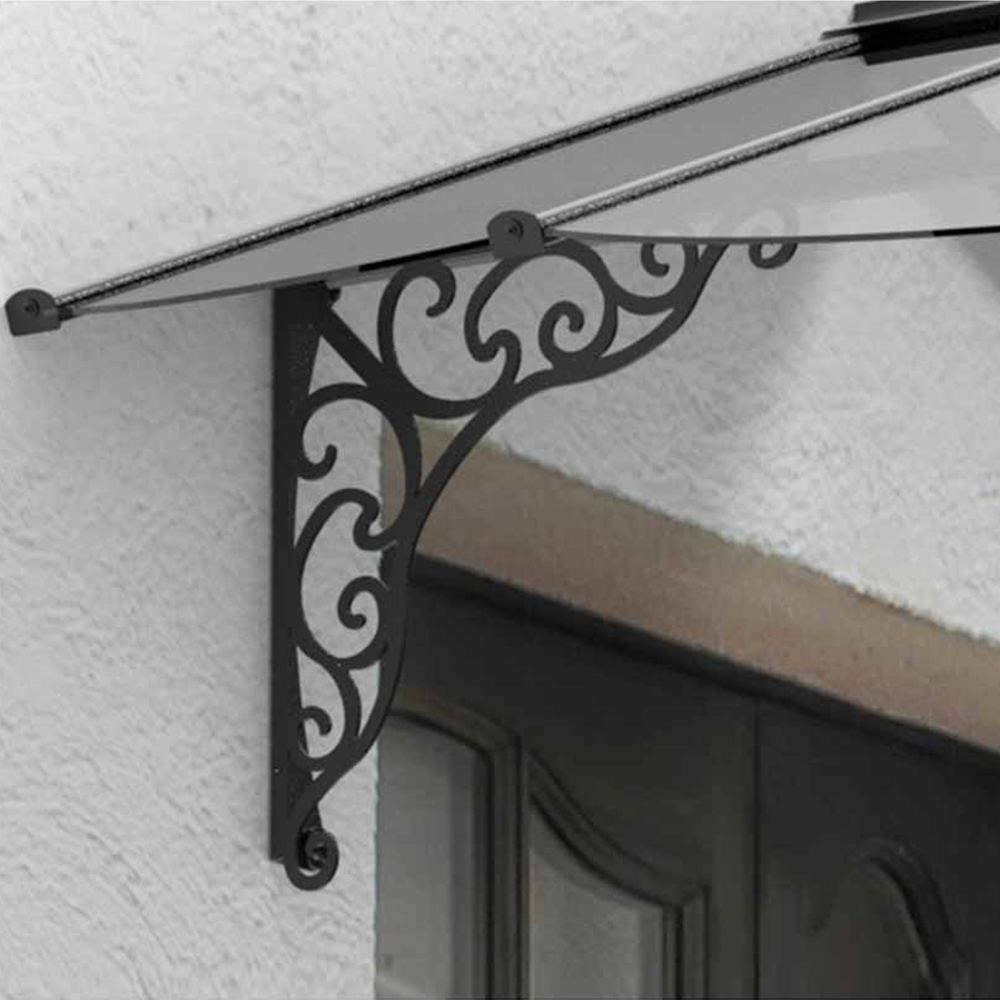 Palram Iris 1780 Clear Door Canopy Image 5