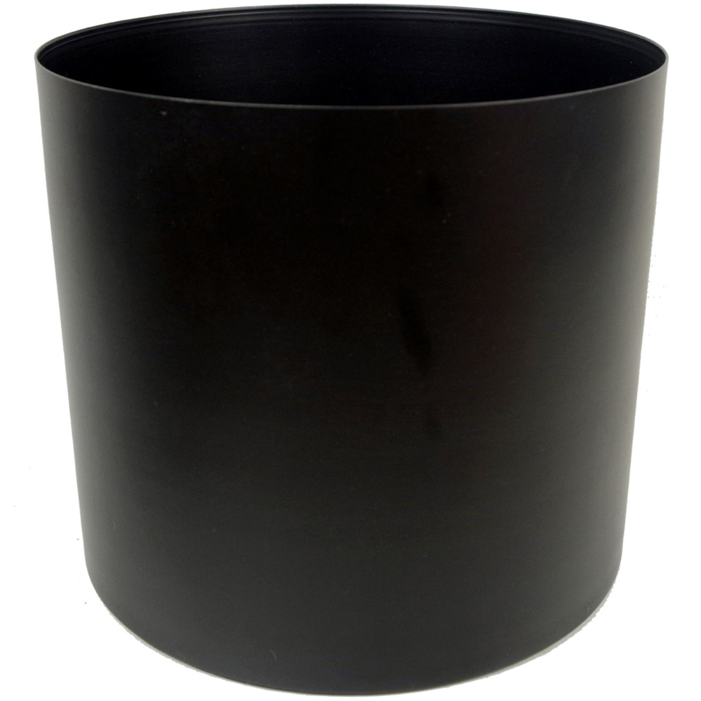 Botanik Leaf Design Gold and Black Metal Planter Stand and Plant Pot Set Image 3