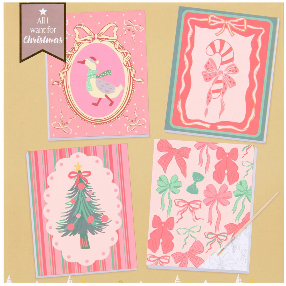 Christmas Paint By Numbers Kit Image 2