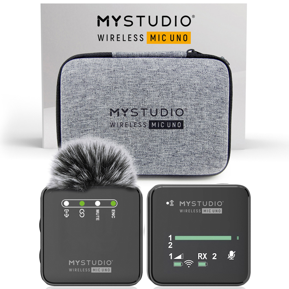 Easypix MyStudio Wireless Mic Uno Set Image 2