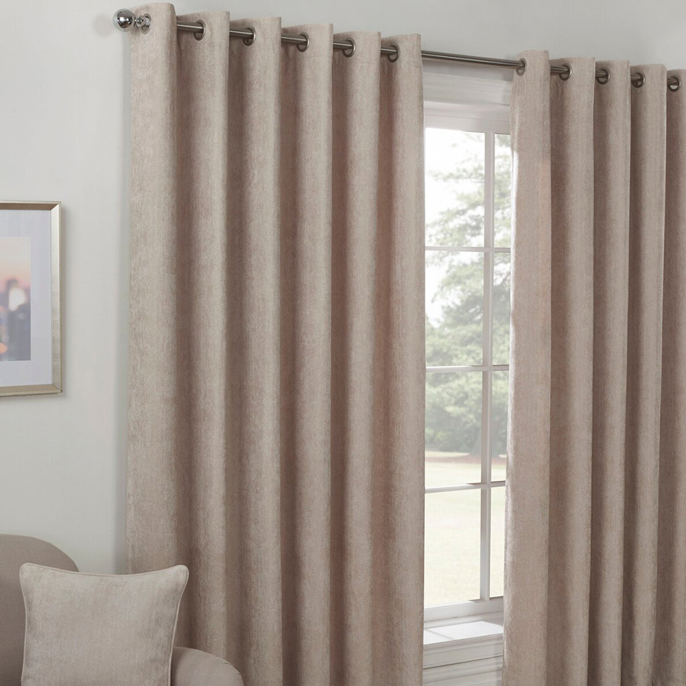 Divante Alden Natural Thermal Curtains 183 x 168cm Image 5