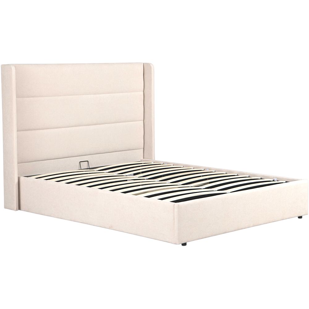 Wilmslow King Size Natural Ottoman Bed Image 2
