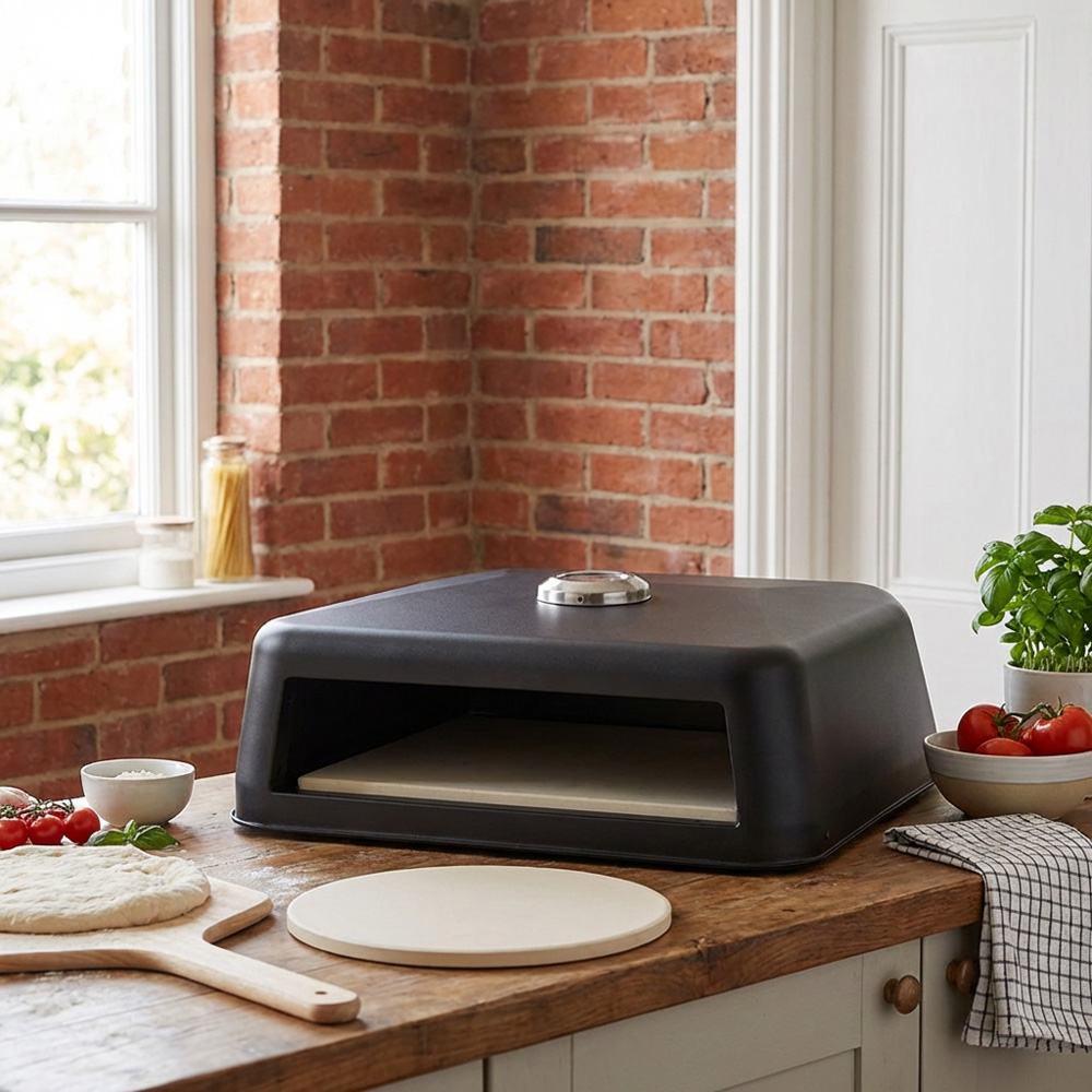 BBQ Pizza Oven - Black Image 7