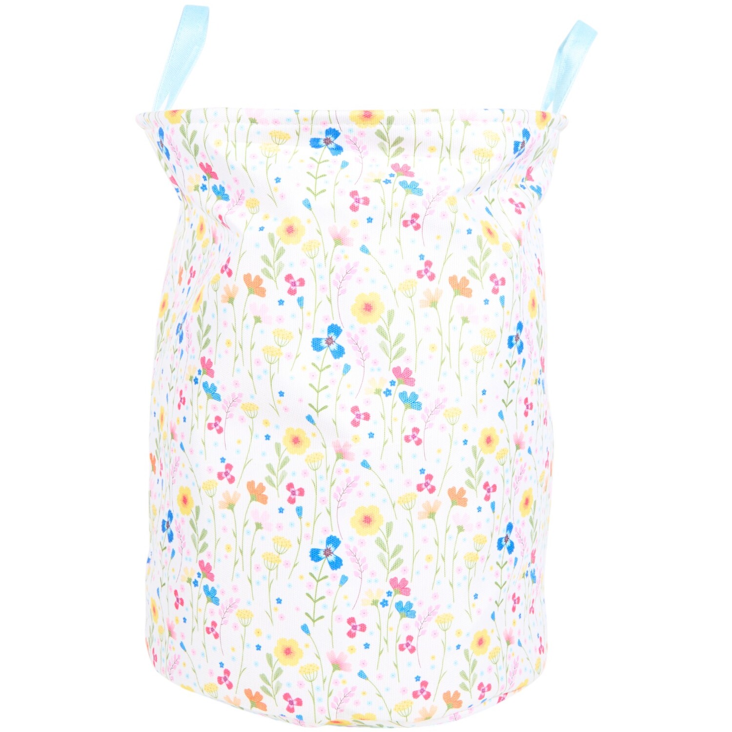 In Bloom Laundry Hamper White Image 1