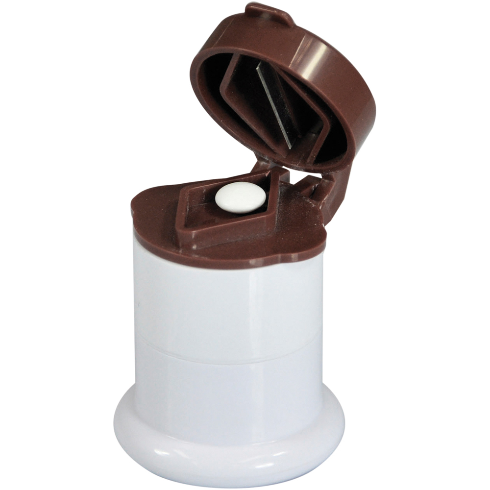 Aidapt Pill Box with Cutter and Crusher Image 1