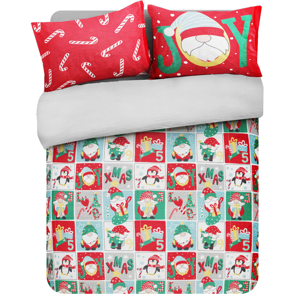Velosso Single Multicolour Gonks Advent Duvet Set Image 2