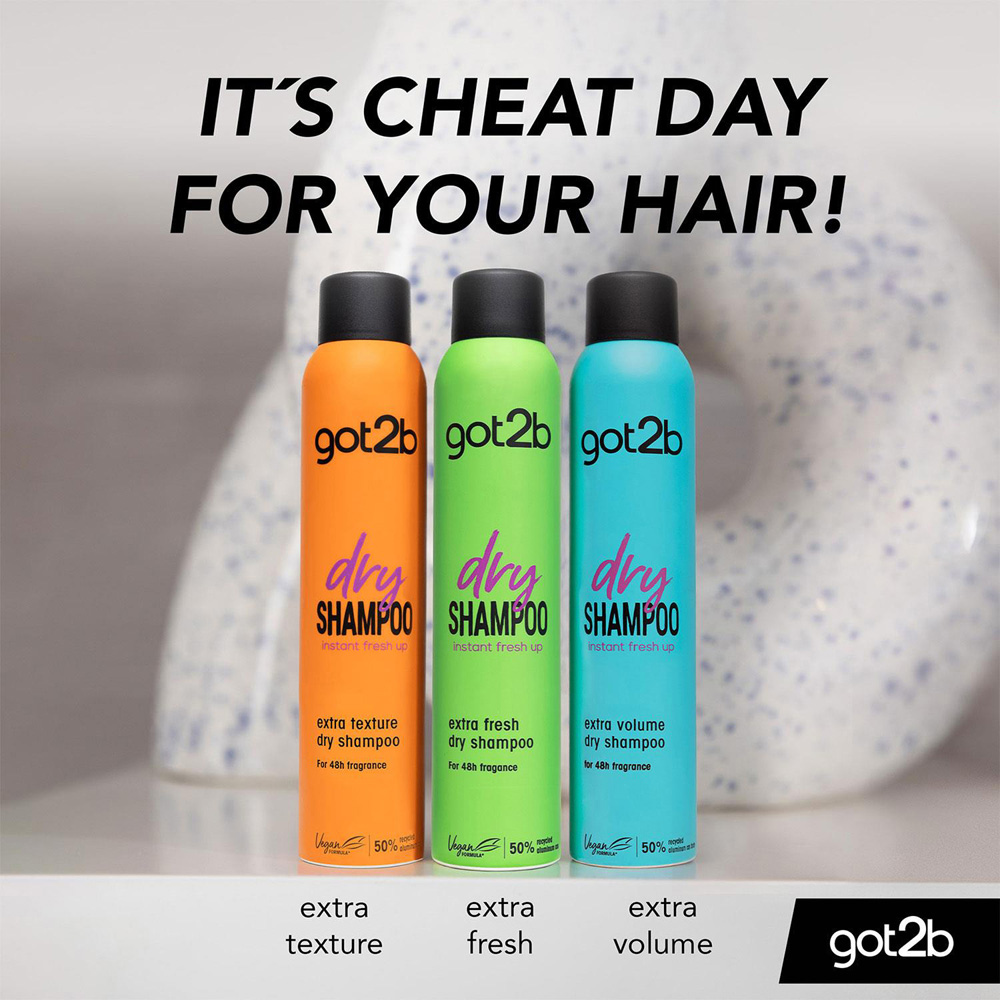 Got2b Fresh It Up Texture Dry Shampoo 200 ml 6pk Image 5