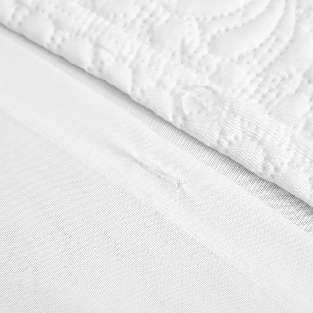 Velosso Winchester Double White Duvet Set Image 5
