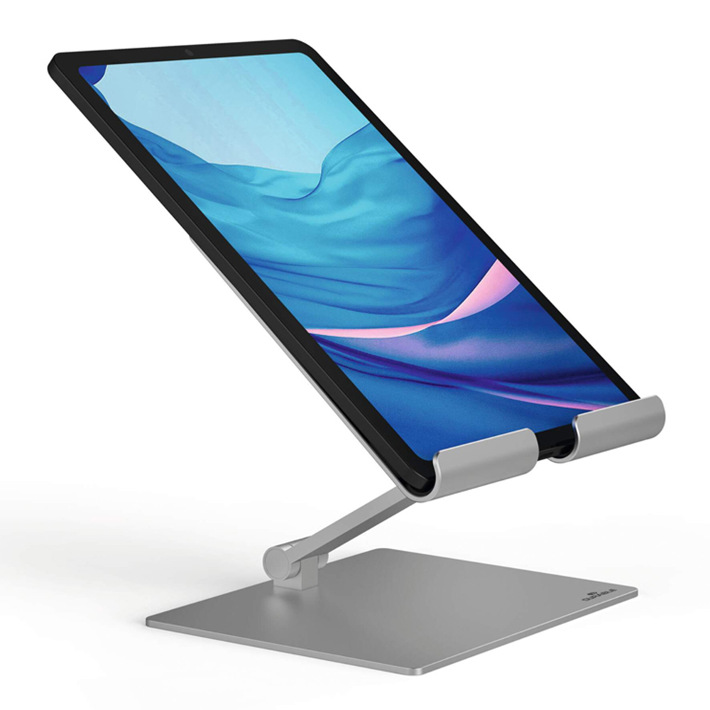 Durable Premium Aluminium Rise Desk Stand Foldable Tablet Holder Image 7