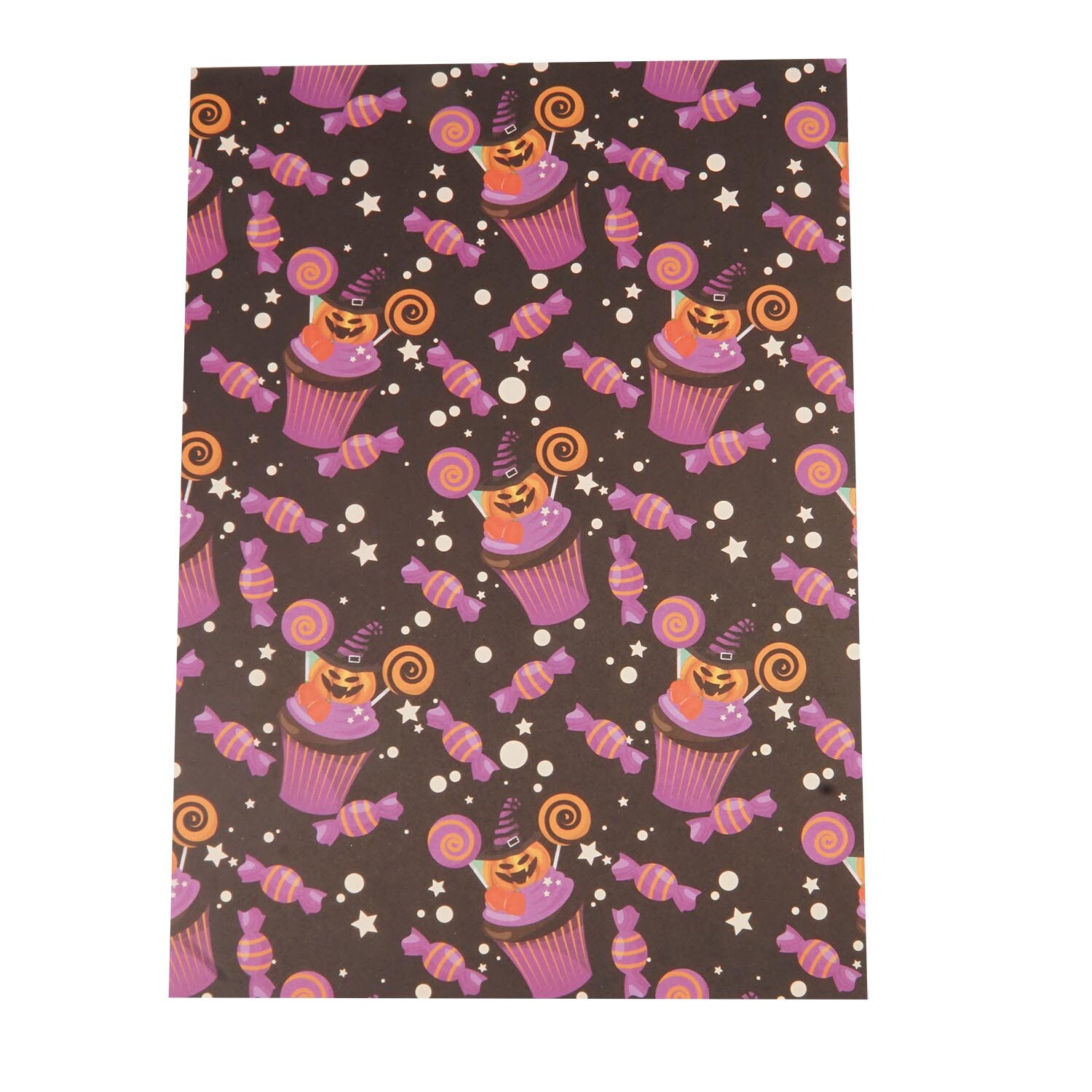 Art Studio Halloween A4 Patterned Card 12 Pack Image 7