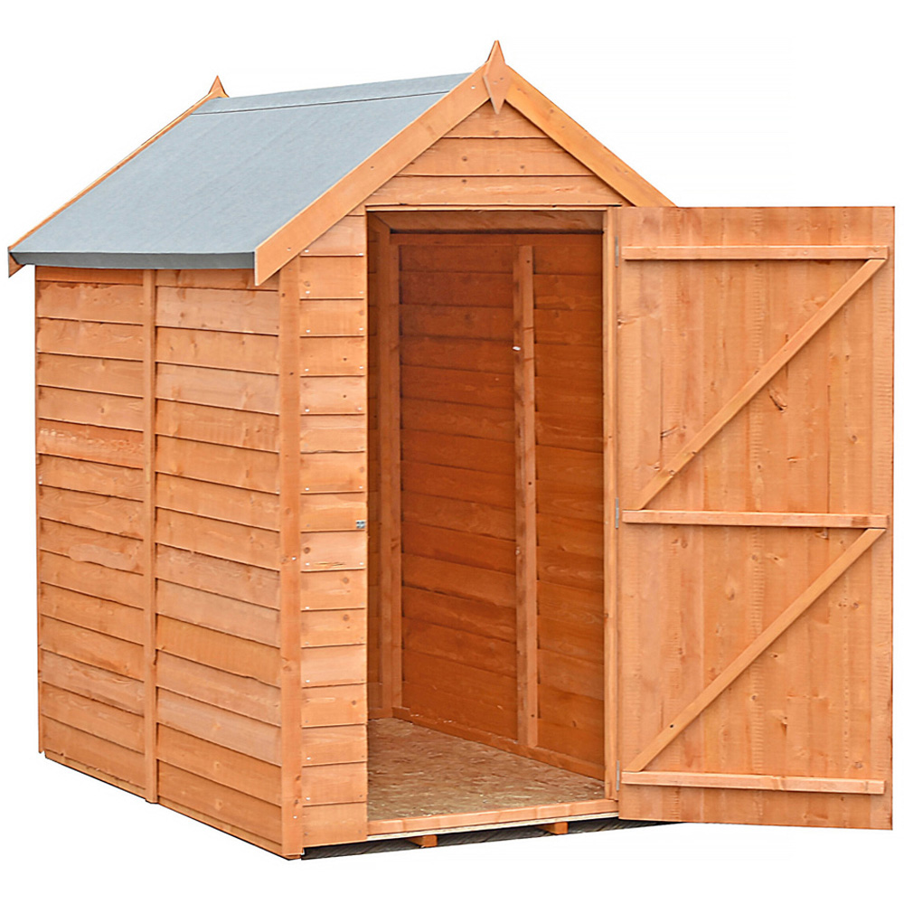 Shire 6 x 4ft Dip Treated Overlap Shed Image 2