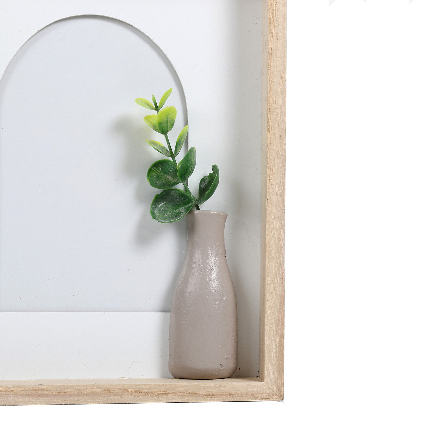 Athena Eucalyptus 2-Aperture Frame - White Image 3