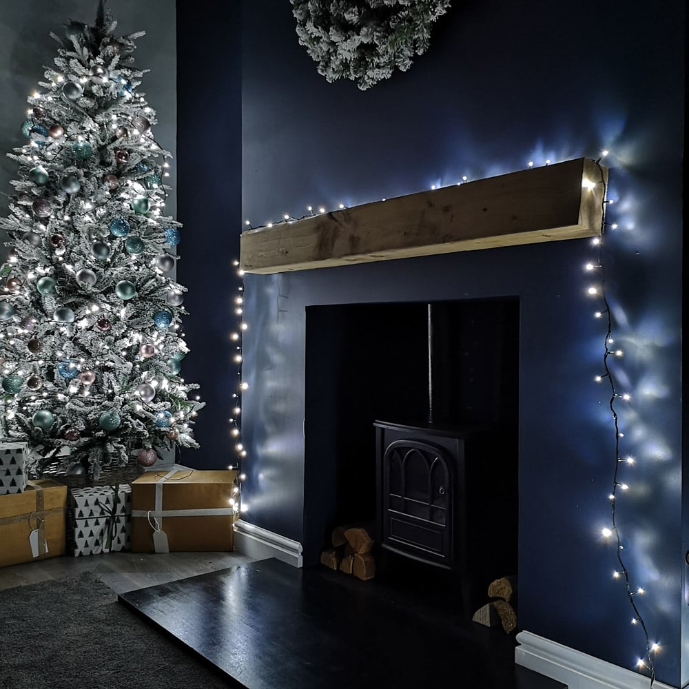 Samuel Alexander 240 White and Warm White LED Colour Changing String Lights Image 3