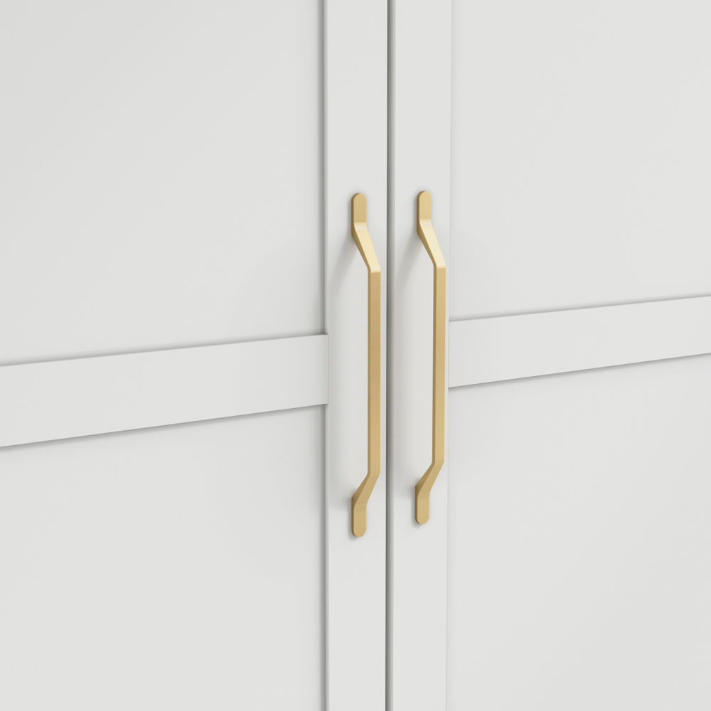 Austen 2 Door White Wardrobe Image 5