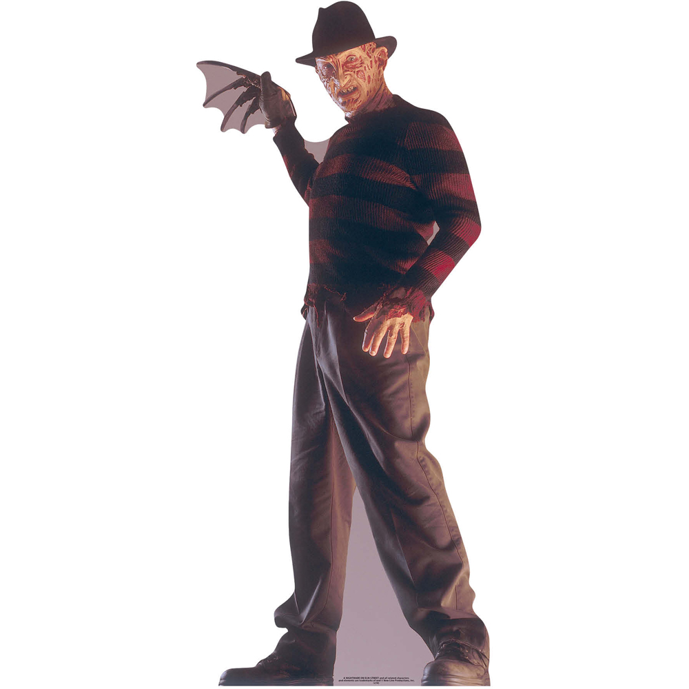 Star Cutouts Freddy Krueger Nightmare on Elm Street Cutout 5.7ft Image 1