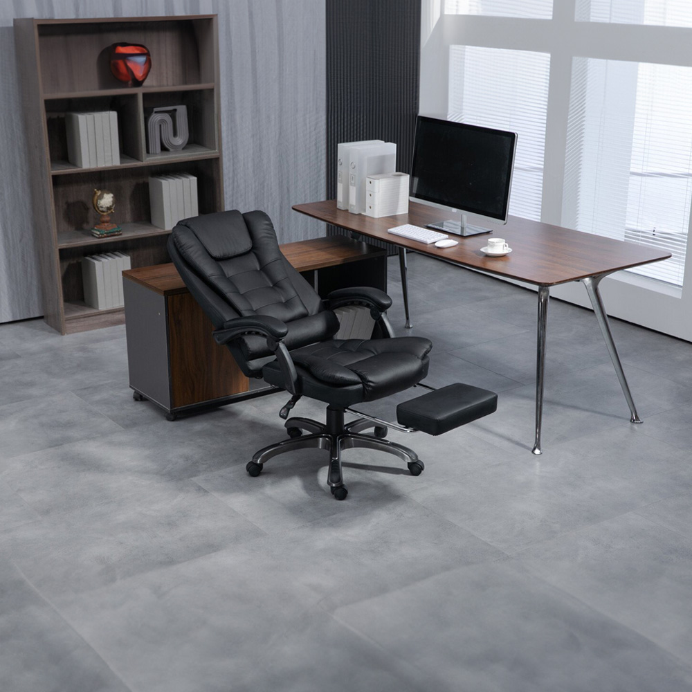 Heated Massage Chair - Black Image 9