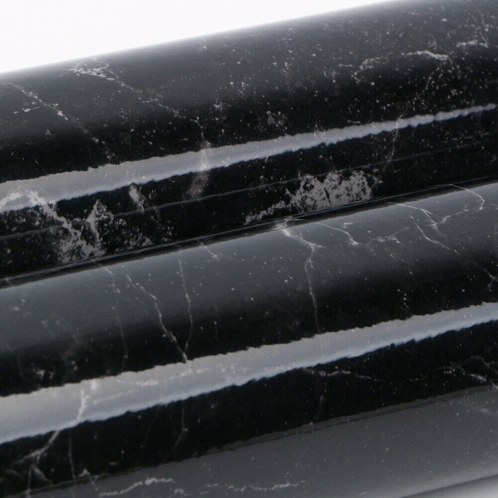Living and Home Marble Black Waterproof Oilproof Self-Adhesive Countertop Wallpaper Image 4