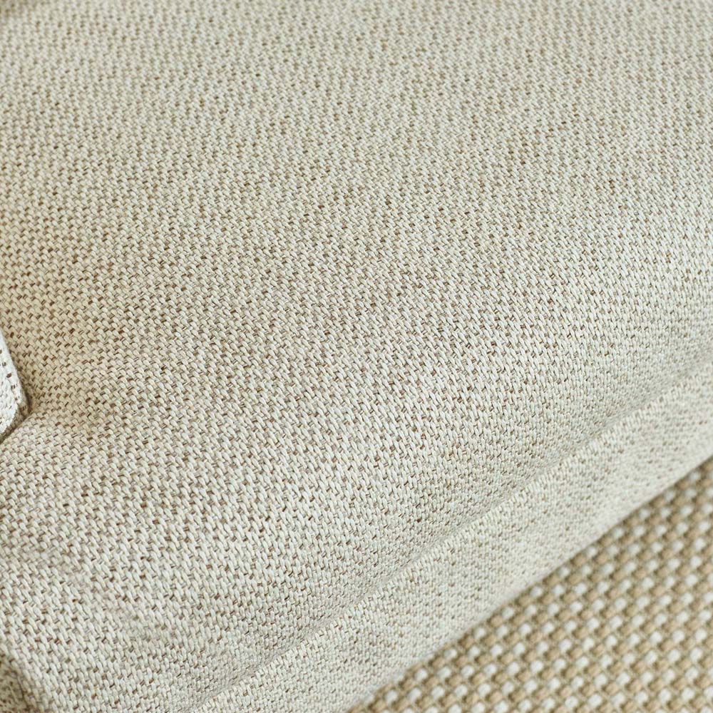 Julian Bowen Daisy 2 Seater Beige Pearl Barley Chenille Upholstered Compact Sofa Image 6