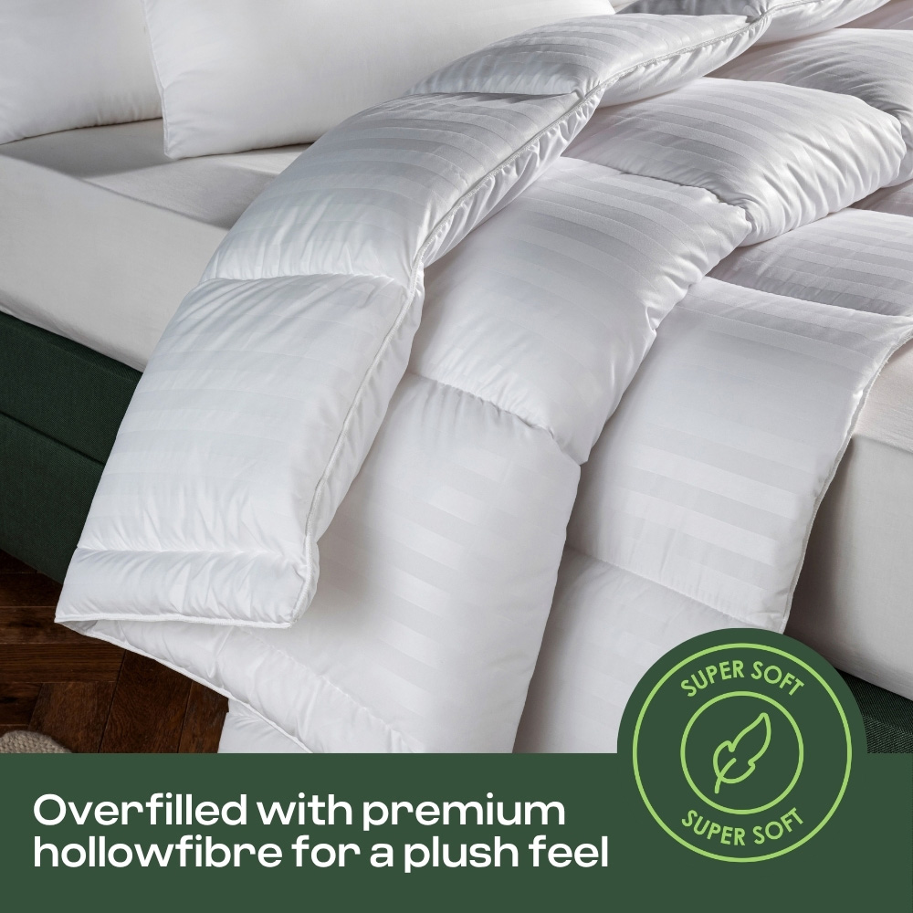 MHG Living Single White Extra Warm Winter Hollowfibre Duvet 16.5 Tog Image 4