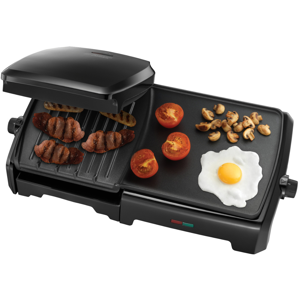 George Foreman 23450 Grill with Griddle Image 3