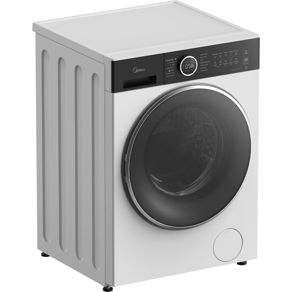 Midea MF205W90WBA30/W 9kg White Freestanding Washing Machine Image 4