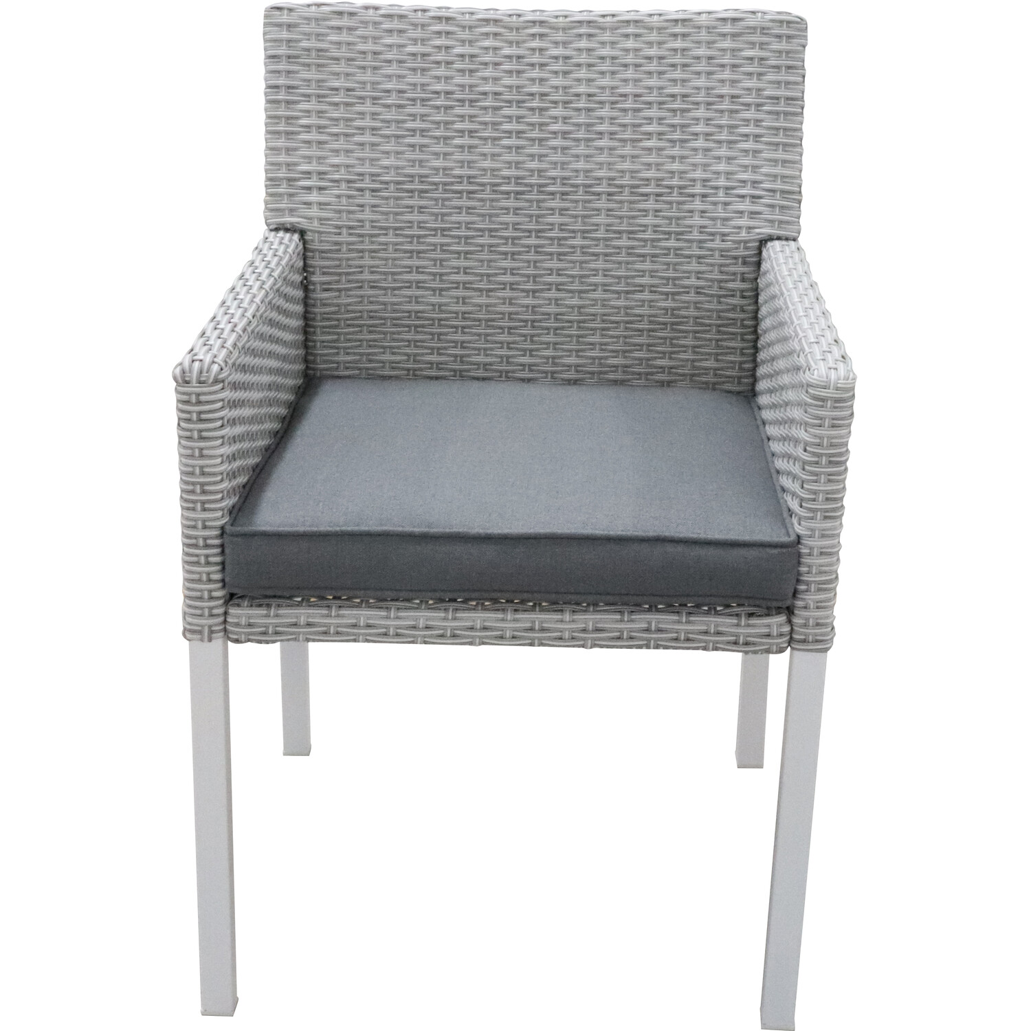 Naples 7 Piece Dining Set - Grey Image 6