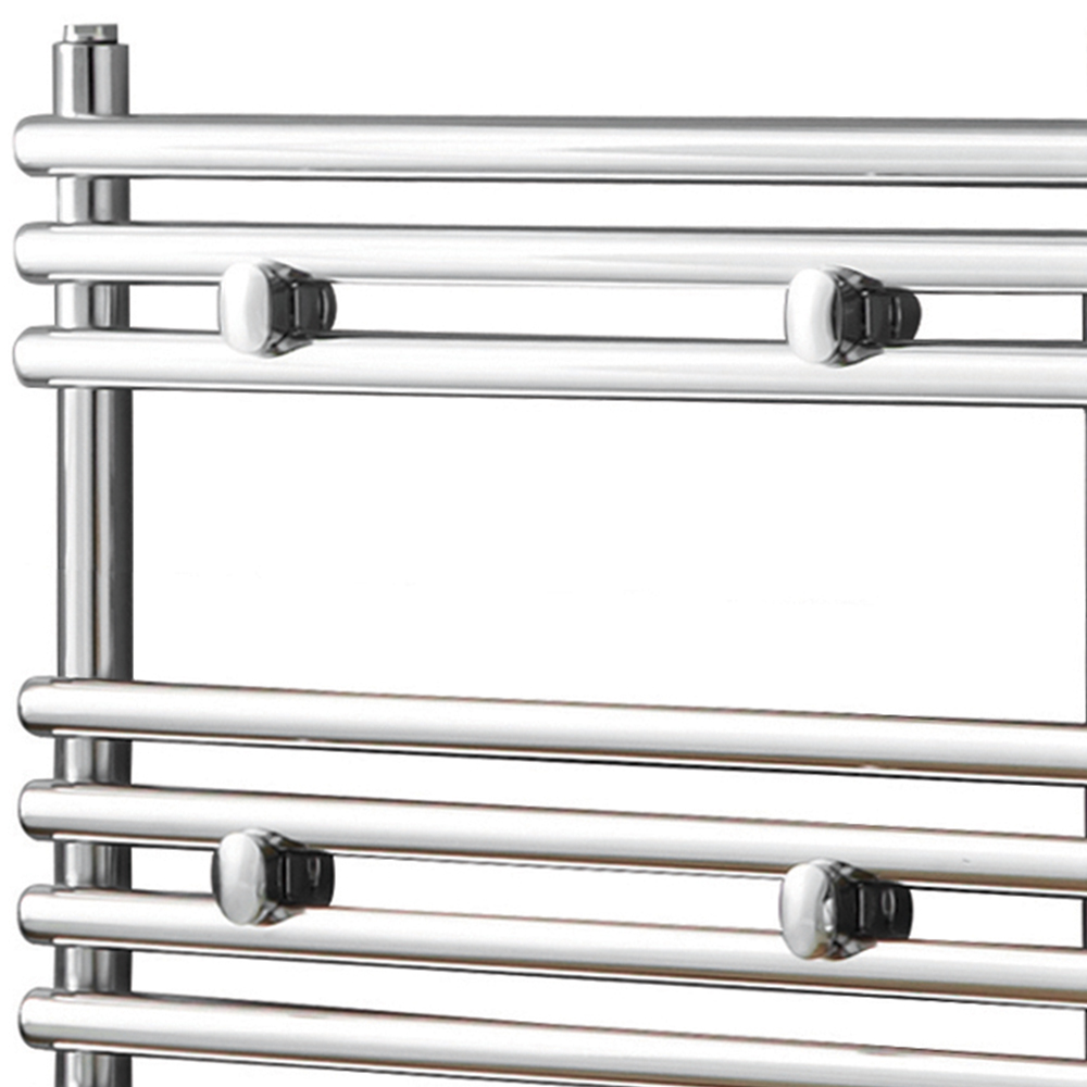 Towelrads Iridio 450BTU Chrome Towel Radiator 500 x 400mm 132W Image 2