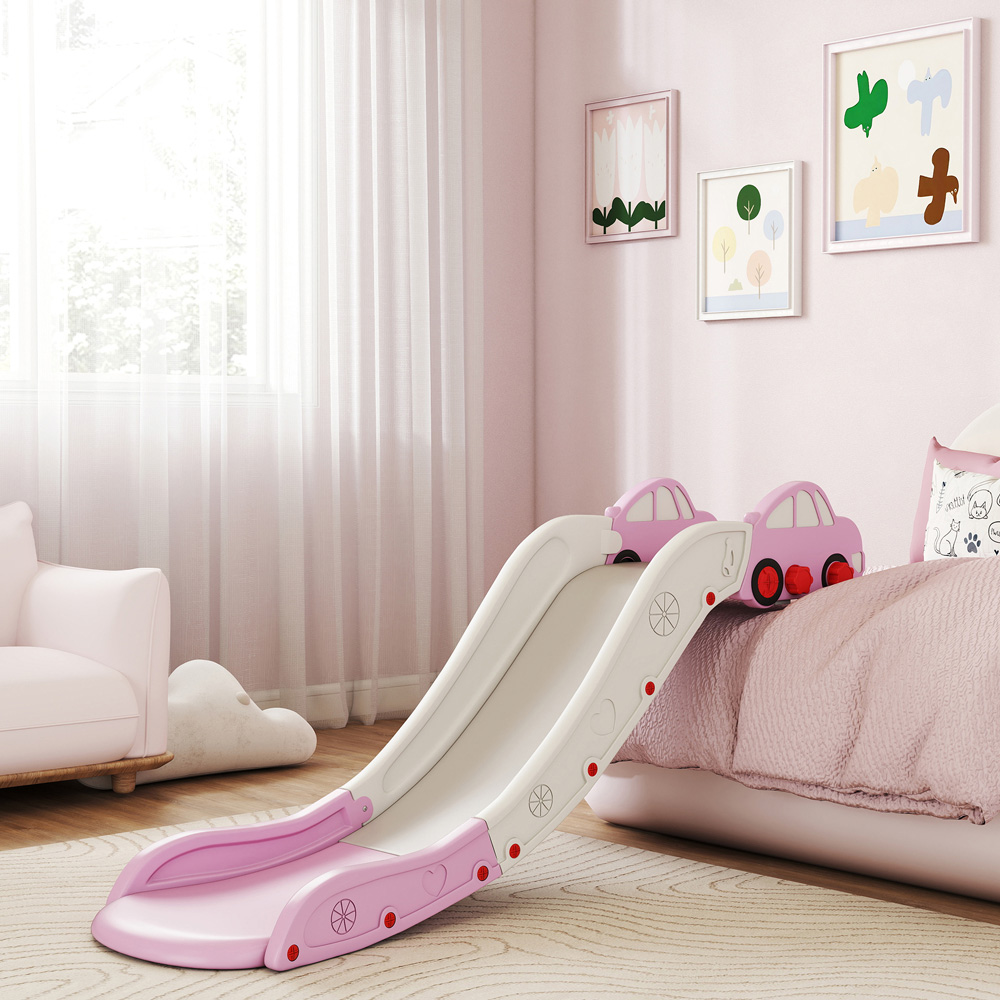 Tommy Toys Pink Kids Sofa and Bed Side Slide Image 2