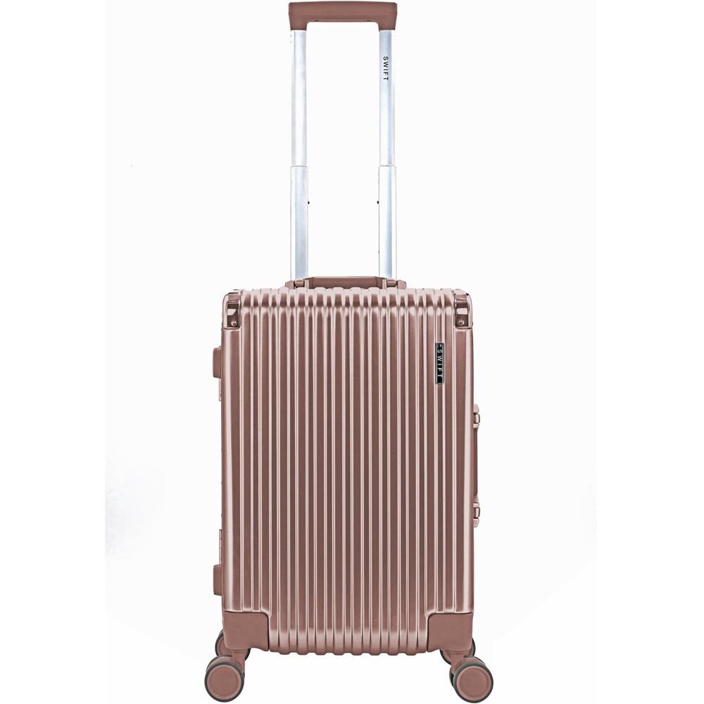 Swift Blaze Hard Shell Luggage Pink Cabin Image 2