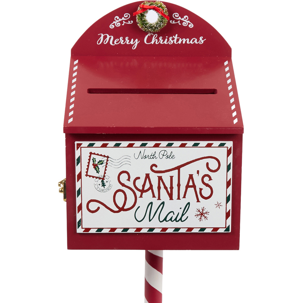 Santas Mailbox Red Image 4