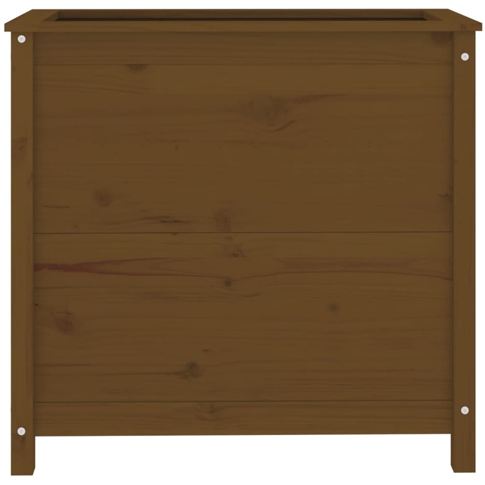 vidaXL Brown Solid Pine Wood Garden Planter 82.5 x 40 x 78cm Image 3