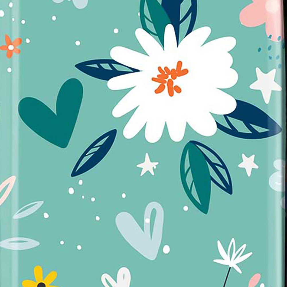 Warren Reed Designer Cabin Garden Summer Flowers Suitcase Image 3