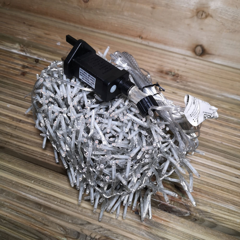 Premier ClusterBrights 960 Rainbow LED Multi-Function Christmas Cluster Light 12.4m Image 5