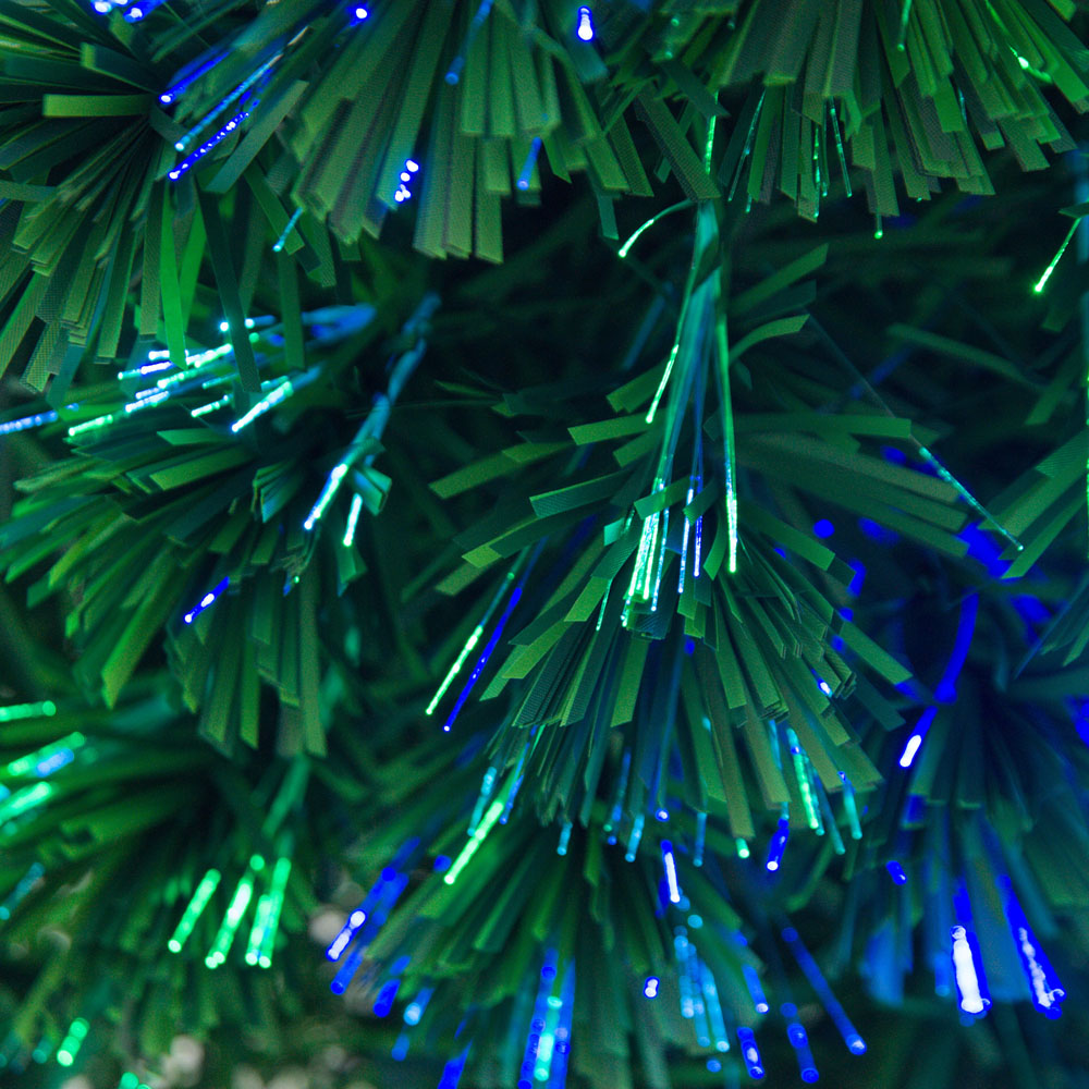 Everglow Snowflakes Lights Green Artificial Christmas Tree 4ft Image 3