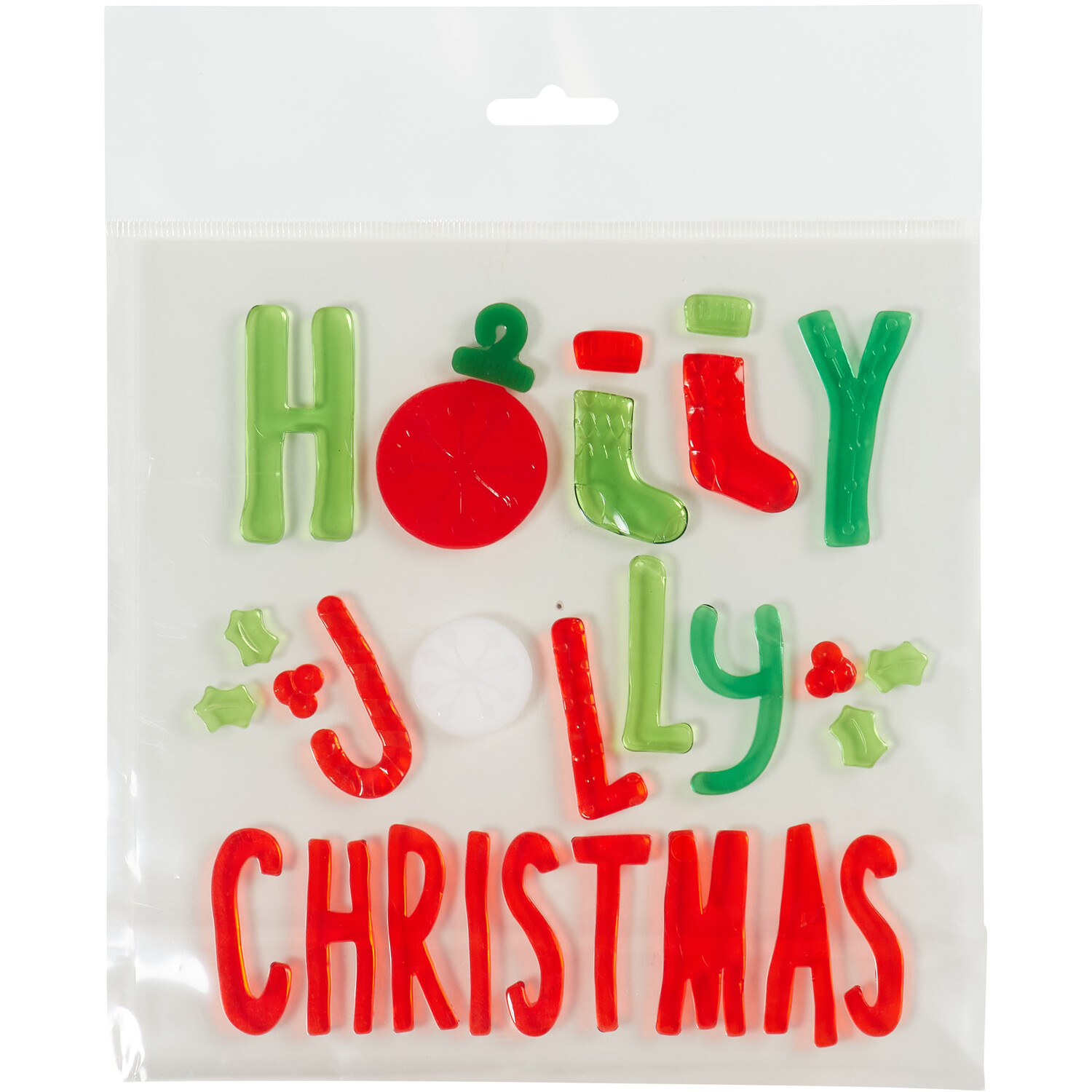 Merry Christmas Gel Stickers Image 5
