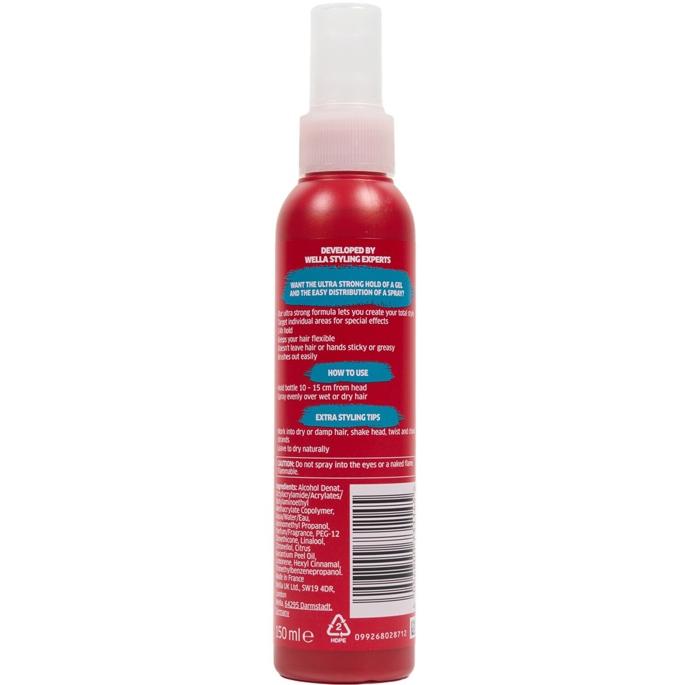 Shockwaves Strong Hold Gel Spray 150ml Image 2