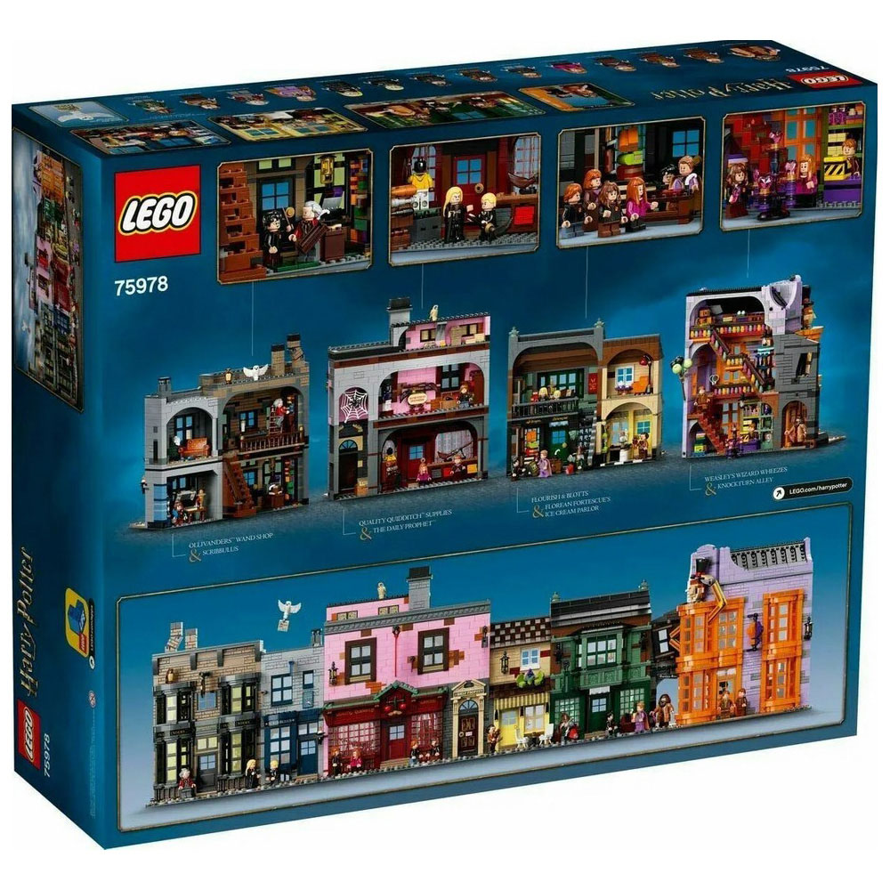 LEGO Harry Potter 75978 Diagon Alley Building Kit Image 6